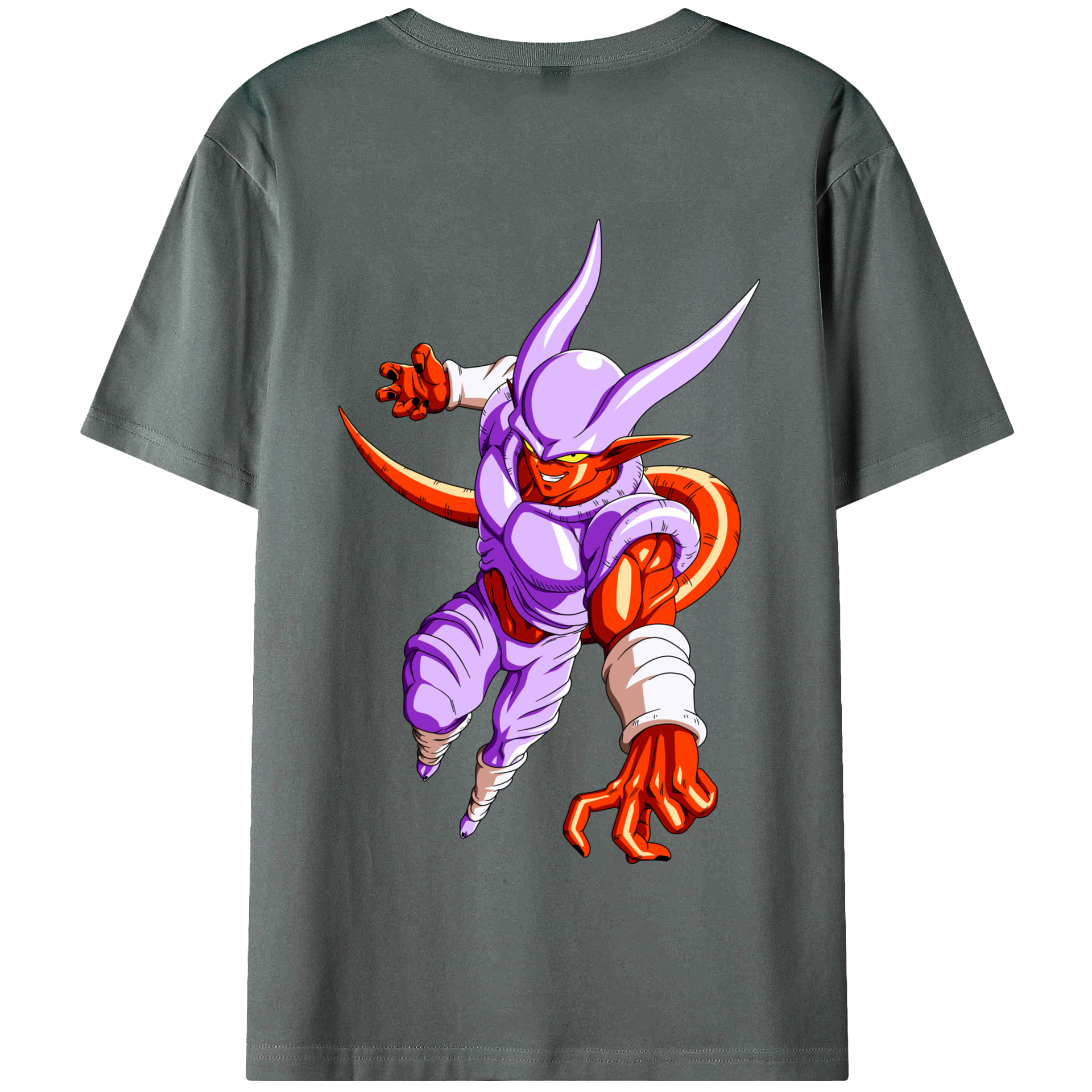 （画像用） ドラゴンボール ジャネンバ DRAGON BALL Janemba 綿100％半袖Tシャツ（背面プリント）